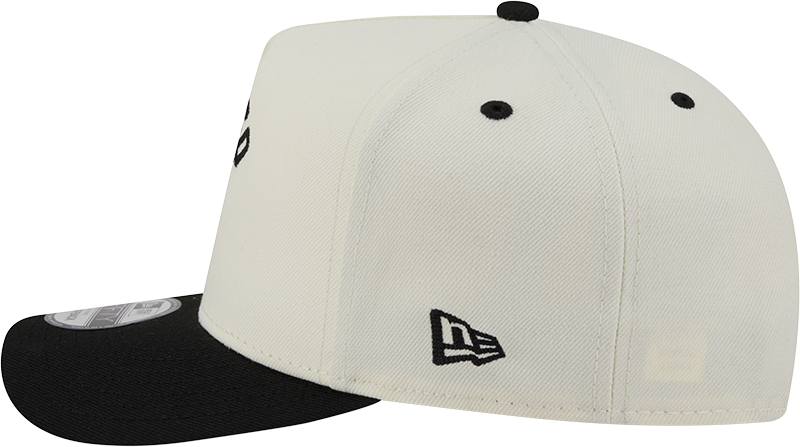 Chicago Bulls New Era Arched Ivory A-Frame 9FIFTY Snapback Hat product image 7, provided for visual reference and product