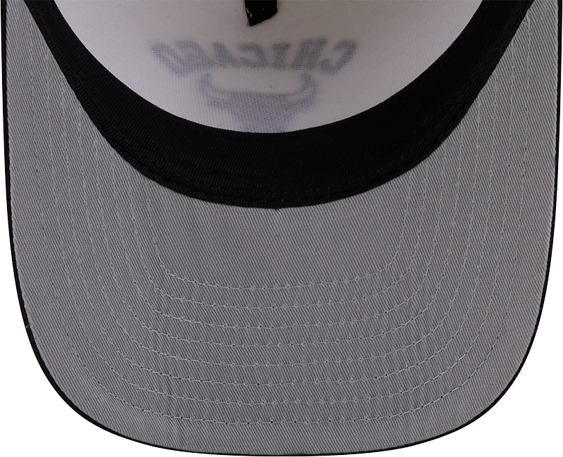 Chicago Bulls New Era Arched Ivory A-Frame 9FIFTY Snapback Hat product image 5, provided for visual reference and product