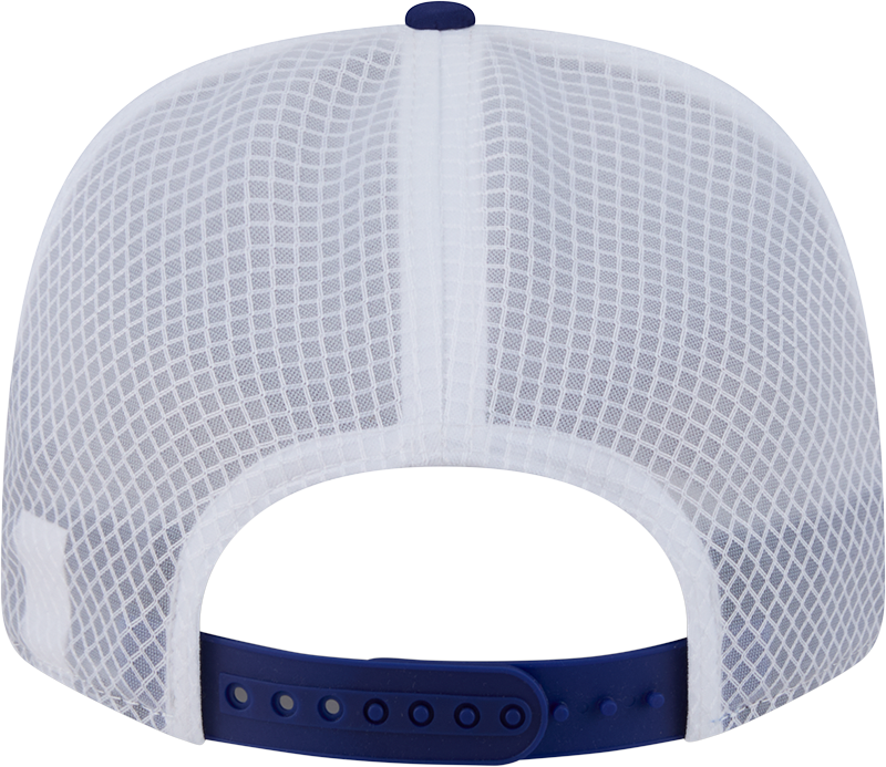 Los Angeles Dodgers New Era Circle Patch 9SEVENTY Trucker Adjustable Hat for Men product image 4, provided for visual