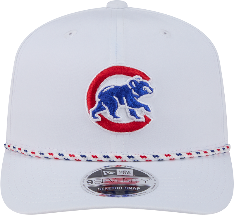 Chicago Cubs New Era White Sport Rope 9SEVENTY Stretch Snap Adjustable Hat-Walking Bear product image 2, provided for visual