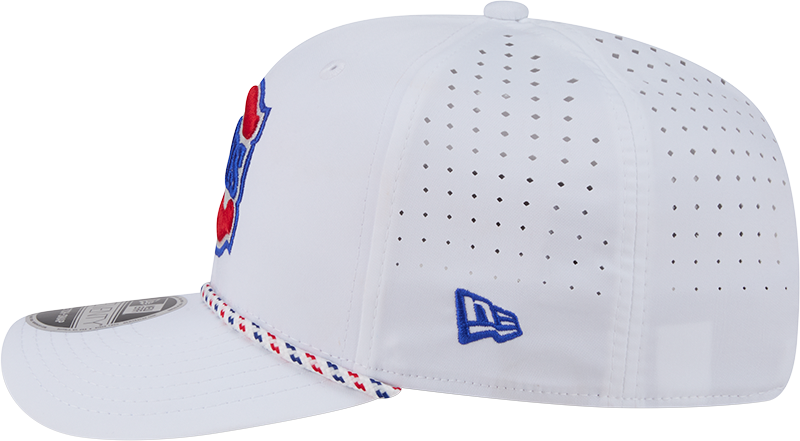 Chicago Cubs New Era 2nd Alternate White Sport Rope 9SEVENTY Stretch Snap Adjustable Hat product image 4, provided for