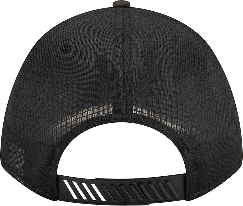 Los Angeles Dodgers New Era Badged 9FORTY M-Crown Adjustable Hat-Black product image 6, provided for visual reference and