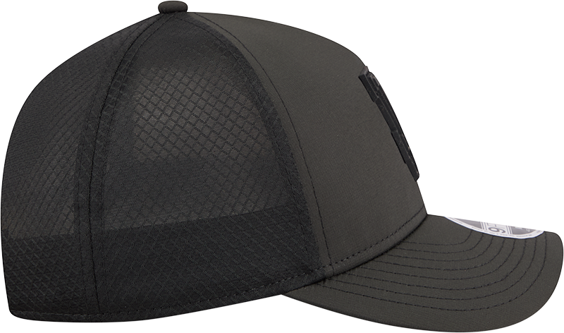 Los Angeles Dodgers New Era Badged 9FORTY M-Crown Adjustable Hat-Black product image 5, provided for visual reference and