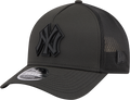 New York Yankees New Era Badged 9FORTY M-Crown Adjustable Hat-Black product image 1, provided for visual reference and