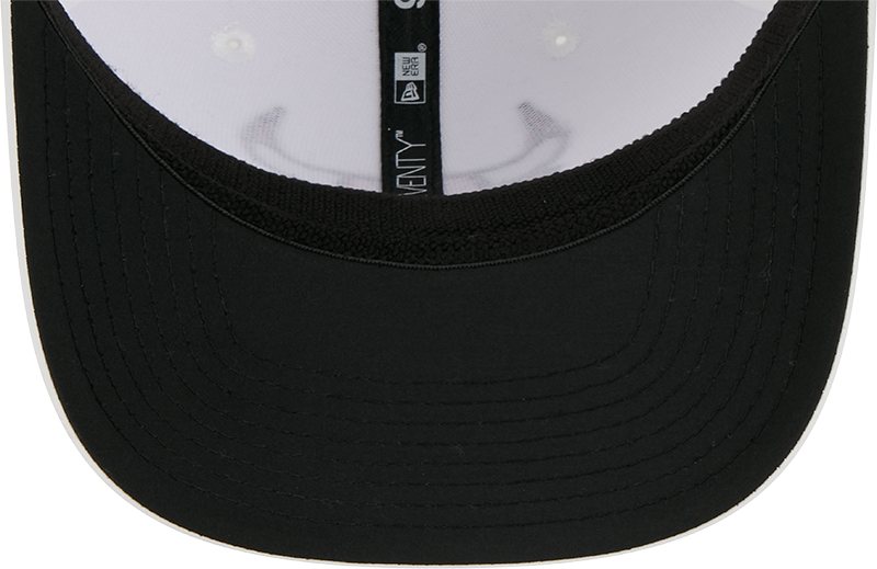 Chicago Bulls New Era White Sport Rope 9SEVENTY Stretch Snap Adjustable Hat product image 5, provided for visual reference