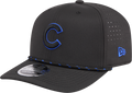 Chicago Cubs New Era Black Sport Rope 9SEVENTY Stretch Snap Adjustable Hat product image 1, provided for visual reference