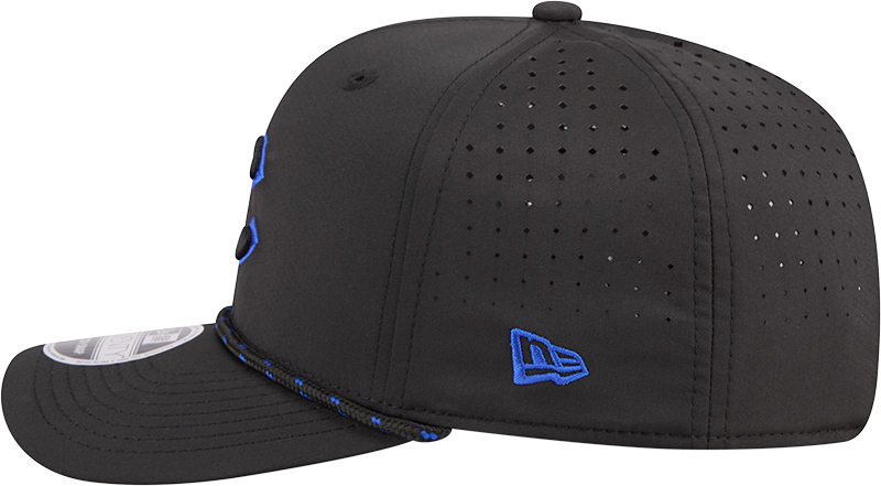Chicago Cubs New Era Black Sport Rope 9SEVENTY Stretch Snap Adjustable Hat product image 4, provided for visual reference