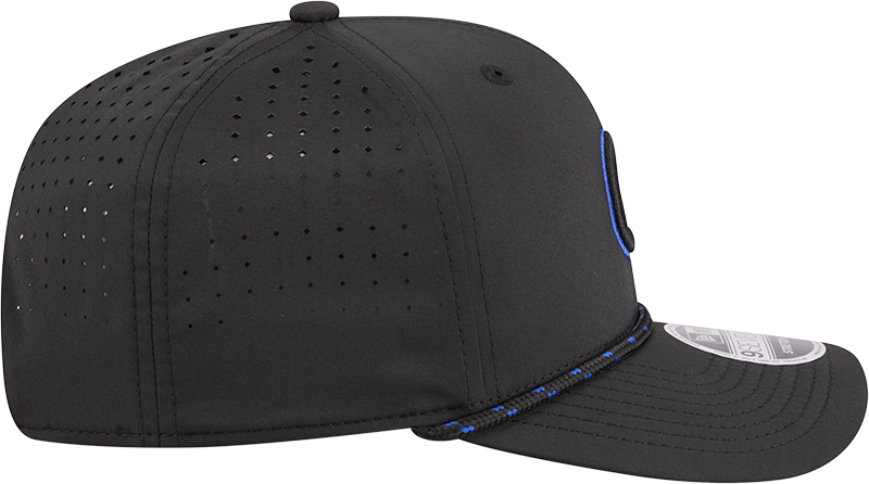 Chicago Cubs New Era Black Sport Rope 9SEVENTY Stretch Snap Adjustable Hat product image 5, provided for visual reference