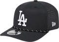 Los Angeles Dodgers New Era Black Performance 9SEVENTY Sport Adjustable Hat for Men product image 1, provided for visual