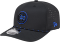 Chicago Cubs New Era Black Bullseye Sport Rope 9SEVENTY Stretch Snap Adjustable Hat product image 1, provided for visual