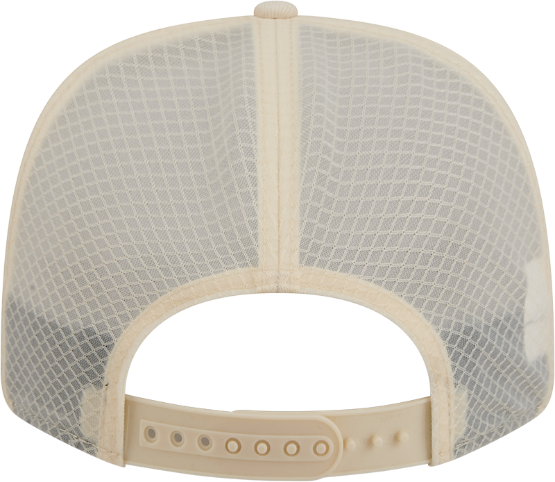 Chicago Cubs New Era Light Beige Color Pack 9SEVENTY Trucker Adjustable Hat for Men product image 6, provided for visual