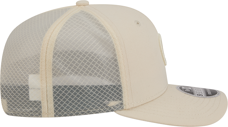 Chicago Cubs New Era Light Beige Color Pack 9SEVENTY Trucker Adjustable Hat for Men product image 5, provided for visual