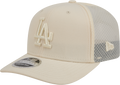 Los Angeles Dodgers New Era Light Beige Color Pack 9SEVENTY Trucker Adjustable Hat for Men product image 1, provided for