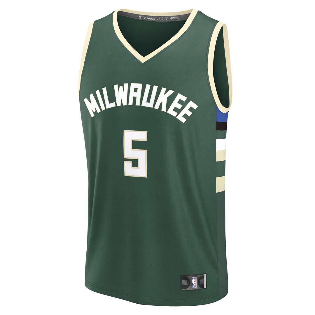 Milwaukee Bucks Gary Trent Jr. Fanatics Fast Break Replica product image 2