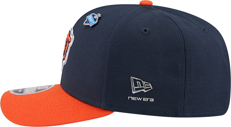 Chicago Bears New Era Navy/Orange 2026 NFL Draft 9SEVENTY Snapback Adjustable Hat product image 5, provided for visual