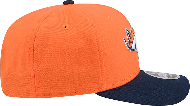 Denver Broncos New Era Orange/Navy 2026 NFL Draft 9SEVENTY Snapback Adjustable Hat product image 5, provided for visual