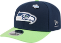 Seattle Seahawks New Era Navy/Green 2026 NFL Draft 9SEVENTY Snapback Adjustable Hat product image 1, provided for visual