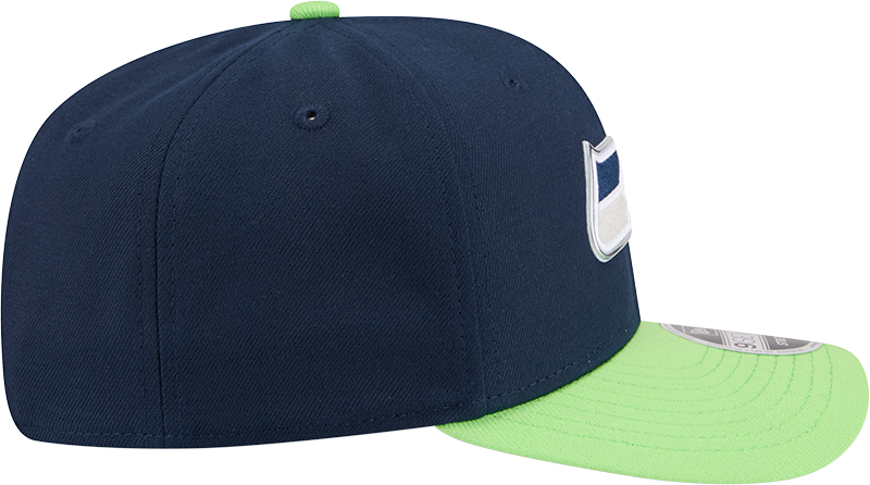 Seattle Seahawks New Era Navy/Green 2026 NFL Draft 9SEVENTY Snapback Adjustable Hat product image 4, provided for visual