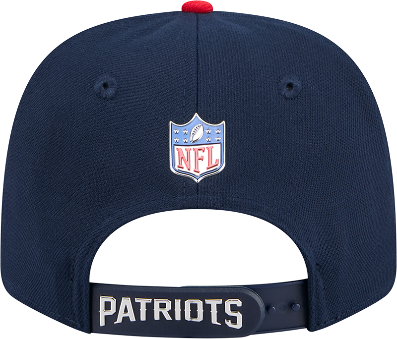 New England Patriots New Era Navy/Red 2026 NFL Draft 9SEVENTY Snapback Adjustable Hat product image 8, provided for visual