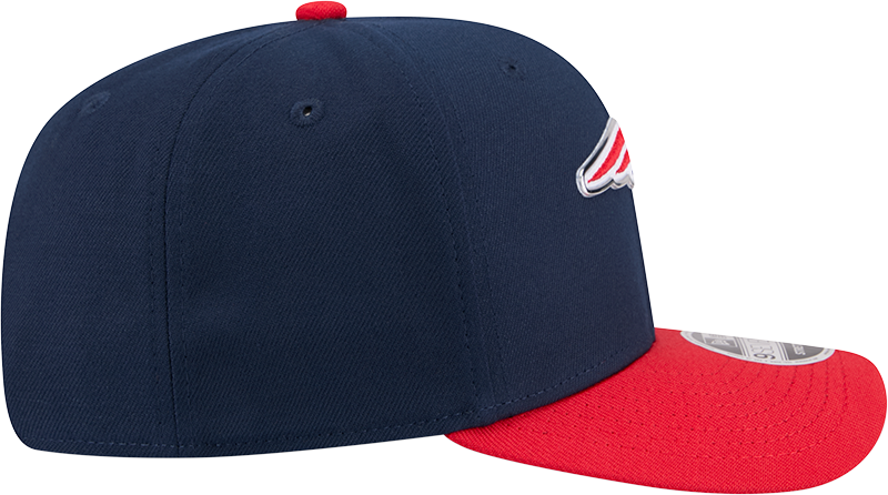 New England Patriots New Era Navy/Red 2026 NFL Draft 9SEVENTY Snapback Adjustable Hat product image 5, provided for visual