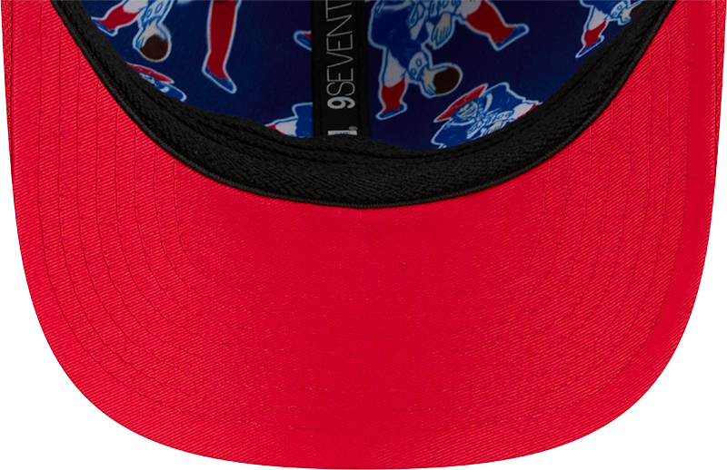 New England Patriots New Era Navy/Red 2026 NFL Draft 9SEVENTY Snapback Adjustable Hat product image 7, provided for visual