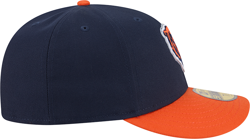 Chicago Bears New Era Navy/Orange 2026 NFL Draft Pre-Curved 59FIFTY Fitted Hat for Men product image 4, provided for visual