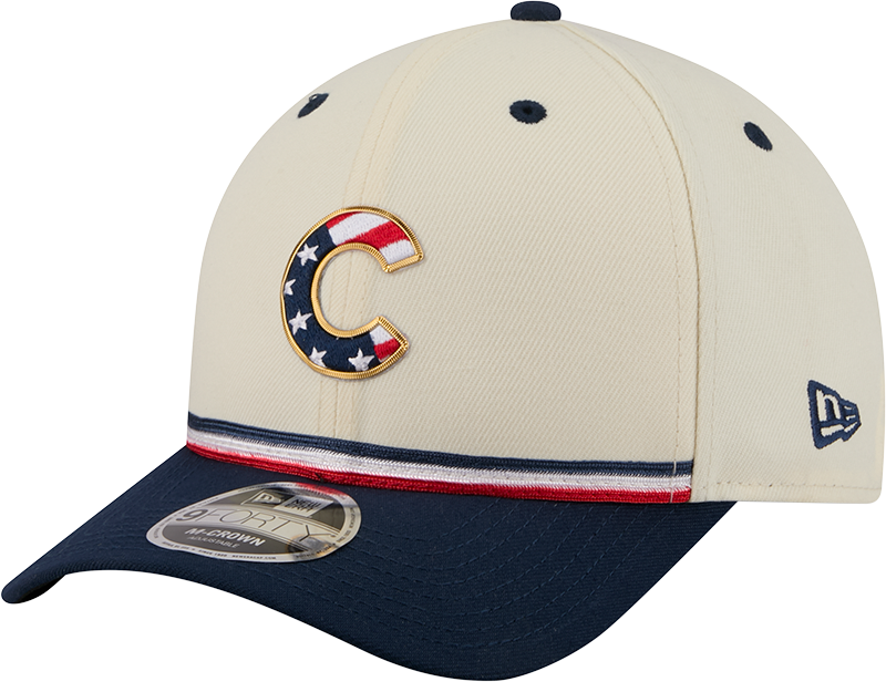 Chicago Cubs New Era 250th Independence Day 9FORTY M-Crown Adjustable Hat product image 3, provided for visual reference and