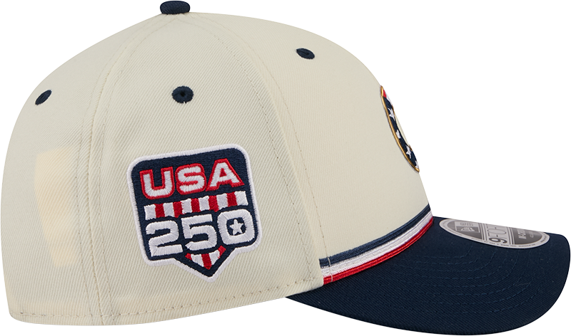 Chicago Cubs New Era 250th Independence Day 9FORTY M-Crown Adjustable Hat product image 4, provided for visual reference and