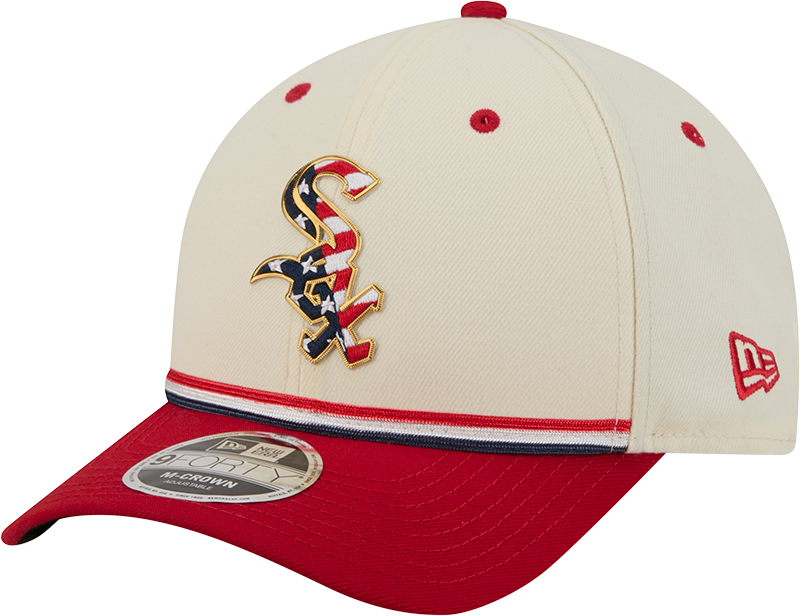 Chicago White Sox New Era 250th Independence Day 9FORTY M-Crown Adjustable Hat product image 3, provided for visual