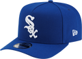 Chicago White Sox New Era Royal Team Logo A-Frame 9FIFTY Snapback Hat product image 1, provided for visual reference and