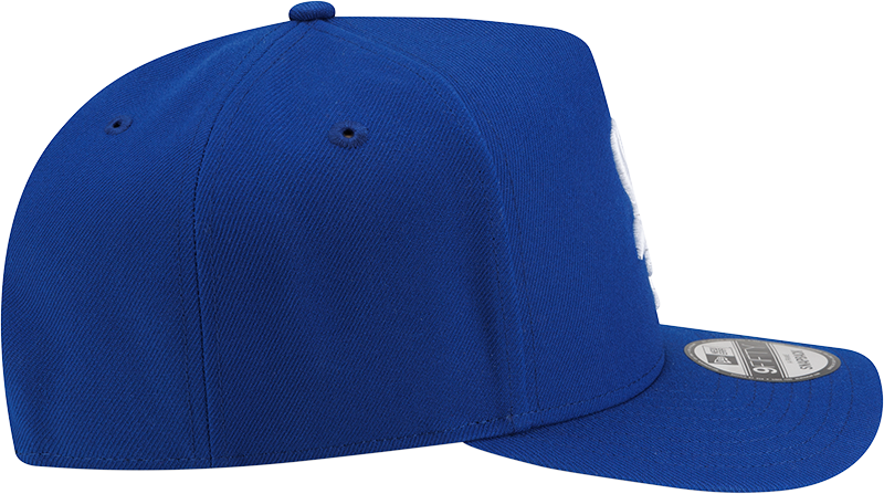 Chicago White Sox New Era Royal Team Logo A-Frame 9FIFTY Snapback Hat product image 7, provided for visual reference and