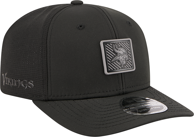 Minnesota Vikings New Era Black 2026 NFL Training Camp 9SEVENTY Adjustable Hat for Men product image 3, provided for visual
