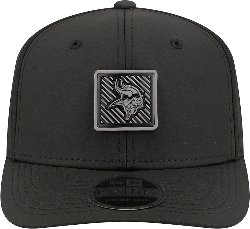 Minnesota Vikings New Era Black 2026 NFL Training Camp 9SEVENTY Adjustable Hat for Men product image 2, provided for visual