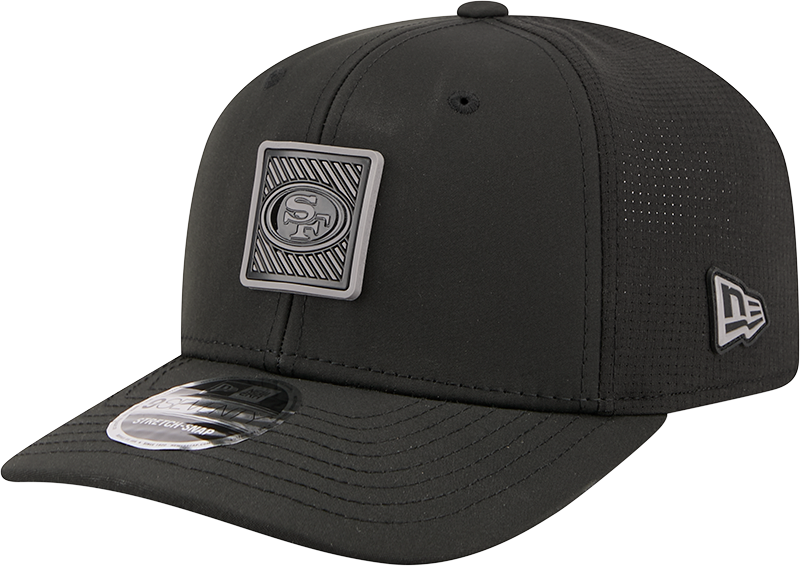 San Francisco 49ers New Era Black 2026 NFL Training Camp 9SEVENTY Adjustable Hat for Men product image 1, provided for