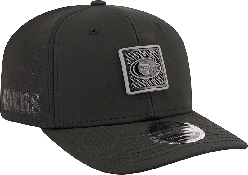 San Francisco 49ers New Era Black 2026 NFL Training Camp 9SEVENTY Adjustable Hat for Men product image 3, provided for