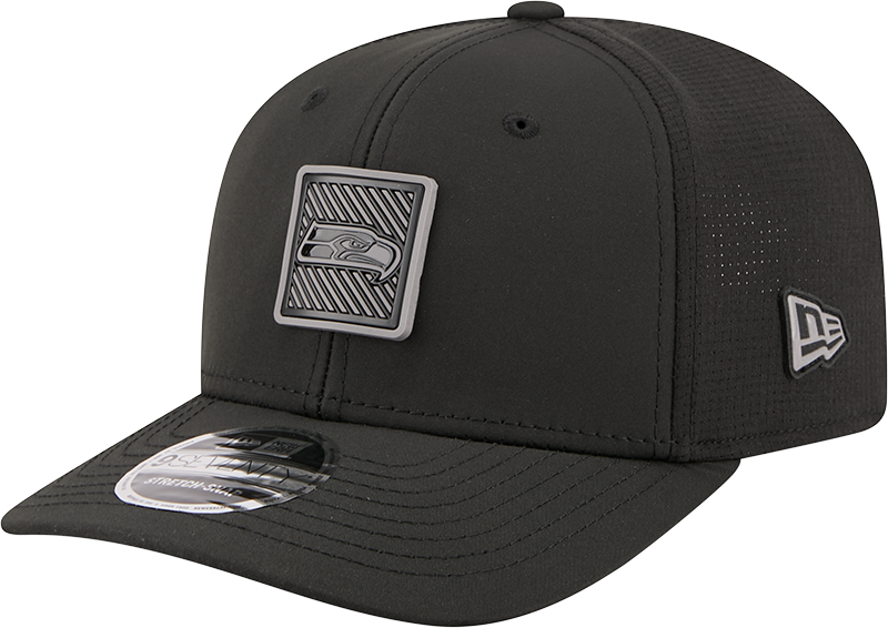 Seattle Seahawks New Era Black 2026 NFL Training Camp 9SEVENTY Adjustable Hat for Men product image 1, provided for visual