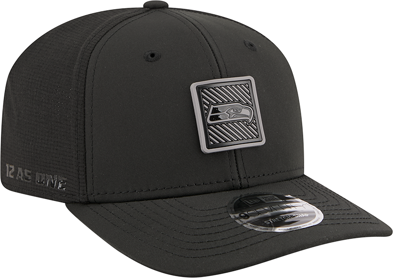 Seattle Seahawks New Era Black 2026 NFL Training Camp 9SEVENTY Adjustable Hat for Men product image 3, provided for visual
