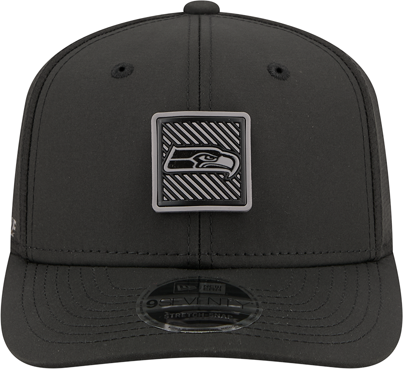 Seattle Seahawks New Era Black 2026 NFL Training Camp 9SEVENTY Adjustable Hat for Men product image 2, provided for visual