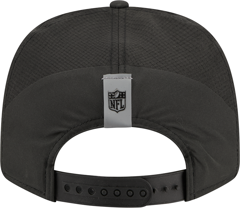 Philadelphia Eagles New Era Black 2026 NFL Training Camp 9SEVENTY Adjustable Hat-Throwback Logo for Men product image 6,