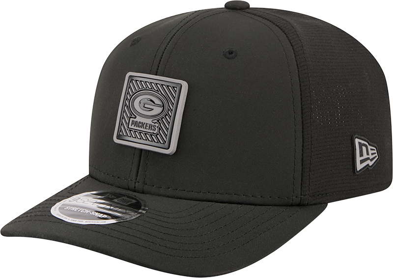 Green Bay Packers New Era Black 2026 NFL Training Camp 9SEVENTY Adjustable Hat for Men product image 1, provided for visual