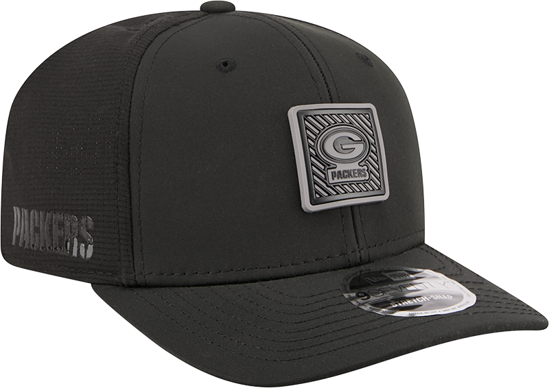 Green Bay Packers New Era Black 2026 NFL Training Camp 9SEVENTY Adjustable Hat for Men product image 3, provided for visual