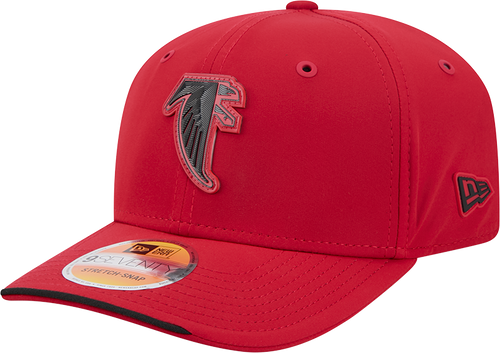 Atlanta Falcons New Era 2026 NFL Sideline 9SEVENTY Red Adjustable Hat for Men product image 1, provided for visual reference