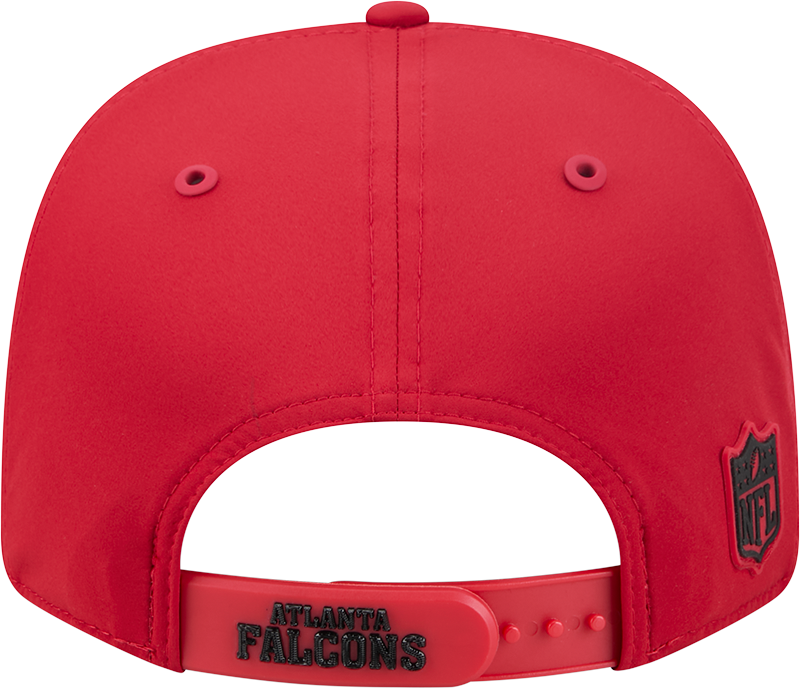 Atlanta Falcons New Era 2026 NFL Sideline 9SEVENTY Red Adjustable Hat for Men product image 2, provided for visual reference