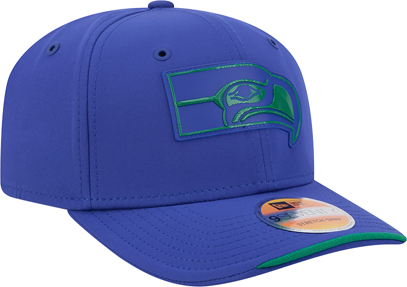 Seattle Seahawks New Era 2026 NFL Sideline 9SEVENTY Royal Blue Adjustable Hat for Men product image 3, provided for visual