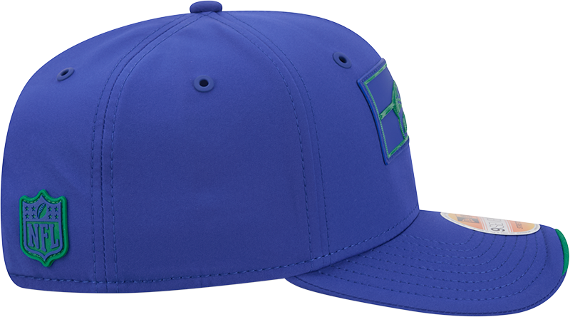 Seattle Seahawks New Era 2026 NFL Sideline 9SEVENTY Royal Blue Adjustable Hat for Men product image 6, provided for visual