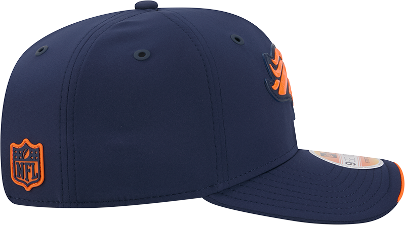 Denver Broncos New Era 2026 NFL Sideline 9SEVENTY Navy Adjustable Hat for Men product image 6, provided for visual reference