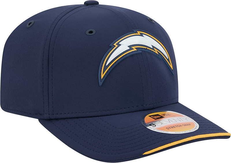Los Angeles Chargers New Era 2026 NFL Sideline 9SEVENTY Navy Adjustable Hat for Men product image 3, provided for visual