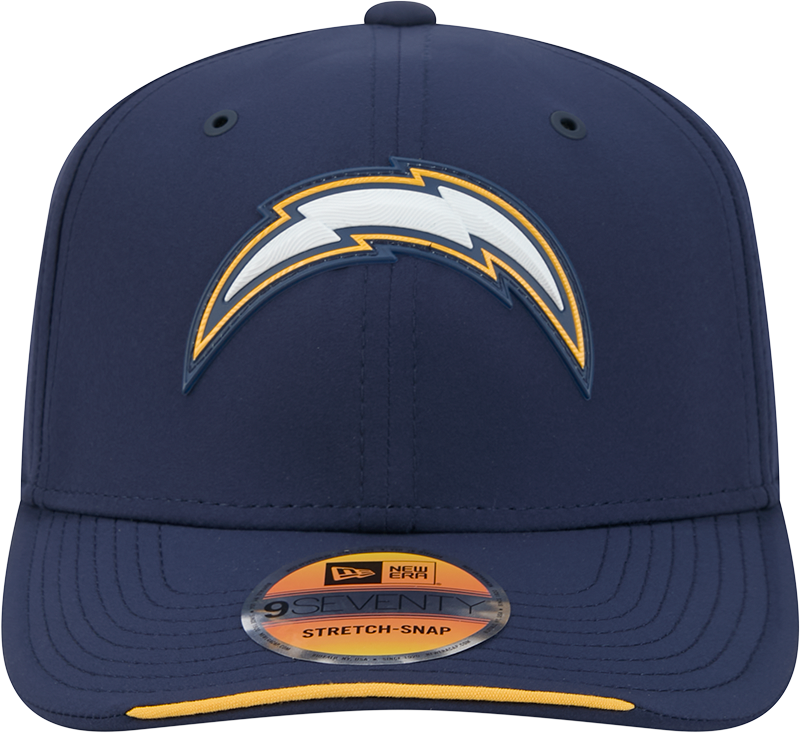Los Angeles Chargers New Era 2026 NFL Sideline 9SEVENTY Navy Adjustable Hat for Men product image 2, provided for visual