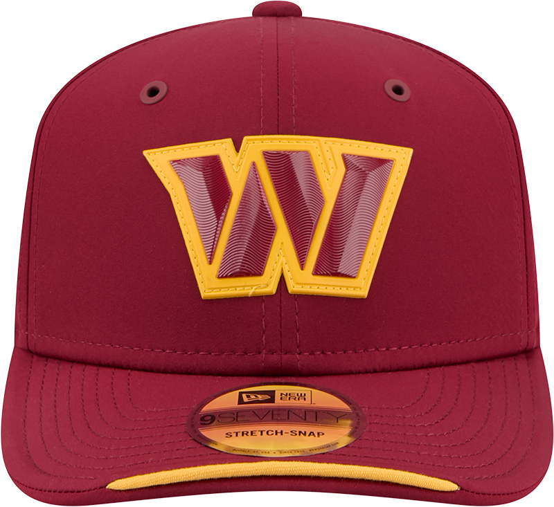 Washington Commanders New Era 2026 NFL Sideline 9SEVENTY Maroon Adjustable Hat for Men product image 2, provided for visual