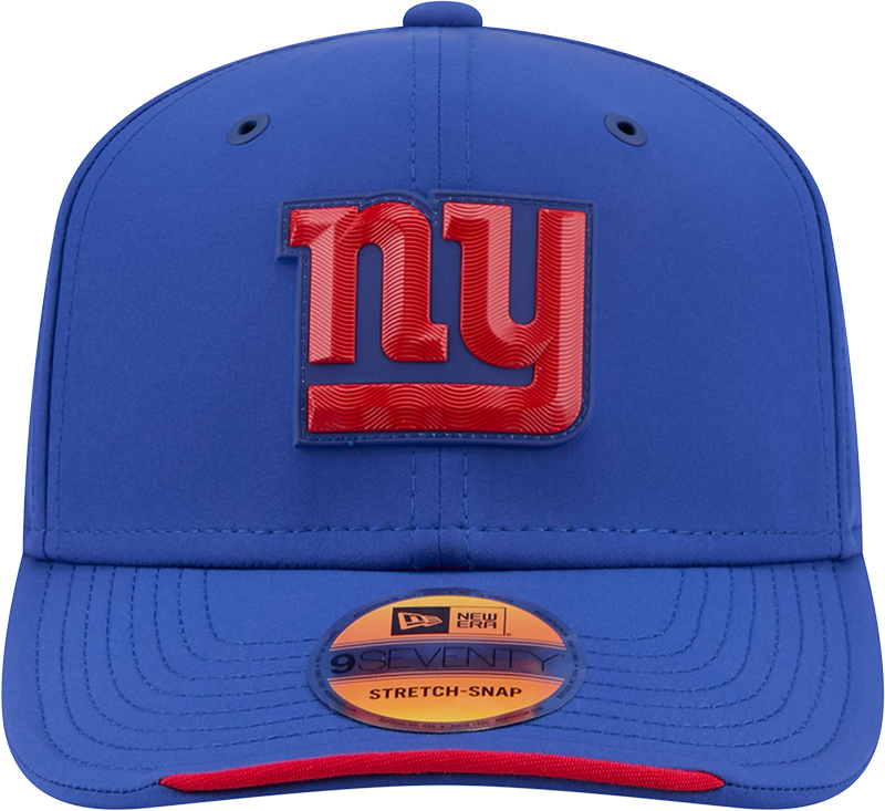 New York Giants New Era 2026 NFL Sideline 9SEVENTY Royal Blue Adjustable Hat for Men product image 2, provided for visual